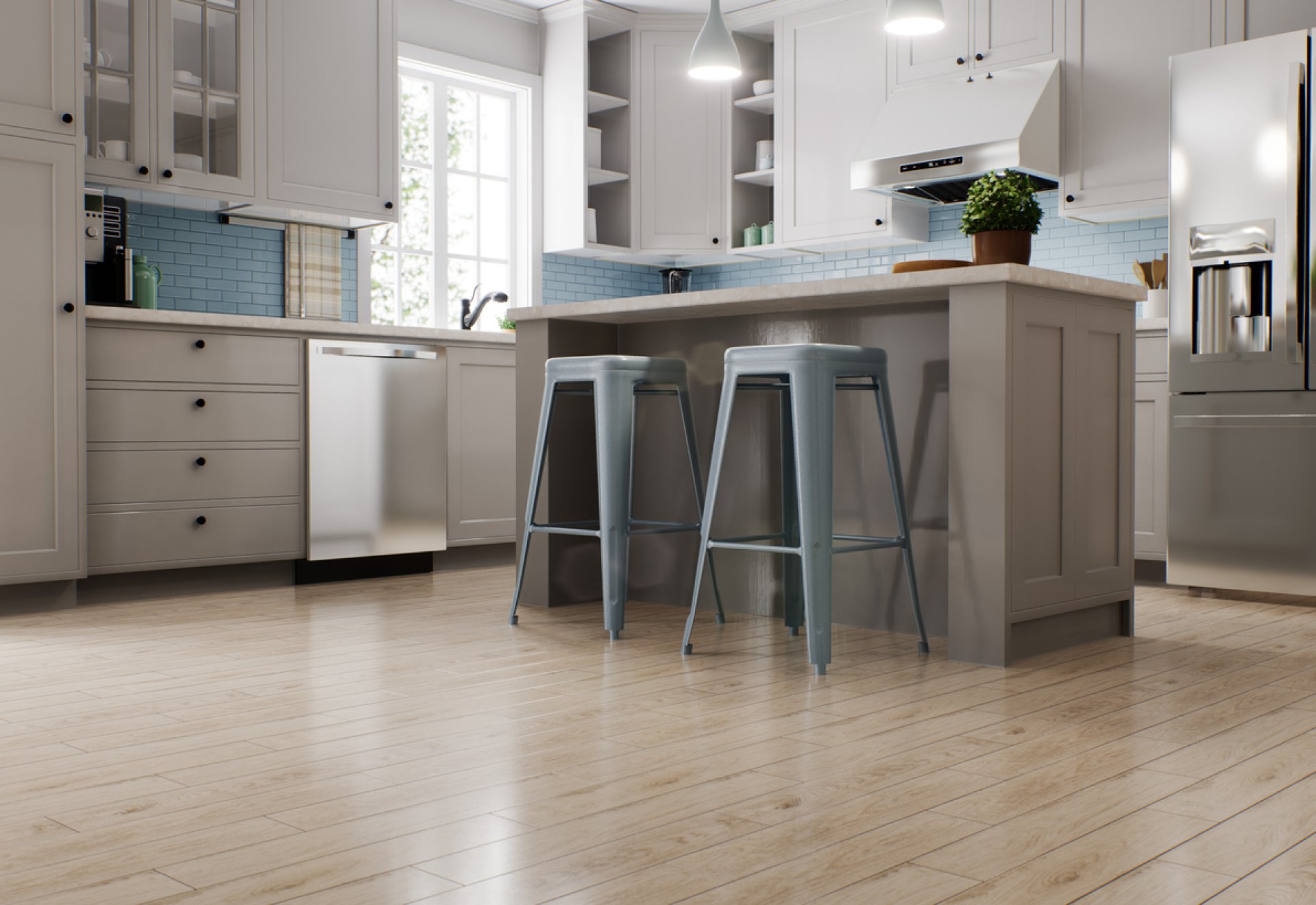 Vinyl padló konyhába – modern, praktikus és tartós megoldás Vinyl padló konyhába – modern, praktikus és tartós megoldás